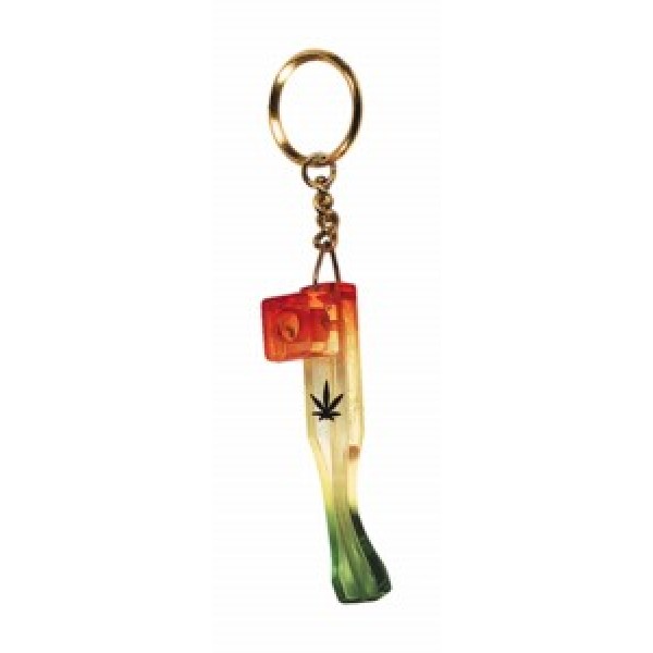 Acrylic Keychain Leaf Pipe- Χονδρική